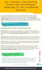 Use A Dynamic Cloud Security Solution And Take Maximum Advantage Of The Cloud Based Services Security Solutions Cloud Based Services Cloud Based