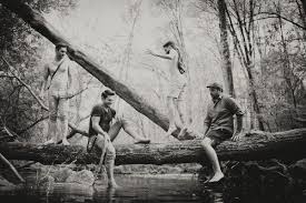 Band Photography In The Woods Band Photography Band Photoshoot Photography