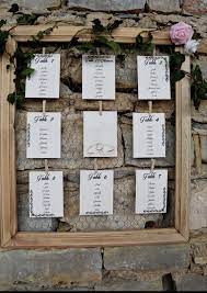 Cadre Plan De Table Champetre Table Mariage Cadre Table Mariage Automne Placement Table Mariage