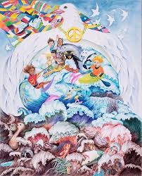 Suyue Liang 2017 18 Peace Poster Merit Award Winner Nghệ Thuật Bai Học Nghệ Thuật