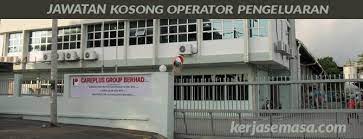 Kerja terkini kampong bharu development corporation | mereka yang sedang mencari jawatan kosong berkelayakan dan berminat jangan lepaskan peluang untuk segera. Jawatan Kosong Operator Pengeluaran Kilang Kerjasemasa