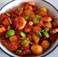 Indonesianfoodculture S Sambal Udang Telur Puyuh Resep Masakan Indonesia Makanan Dan Minuman Resep Masakan