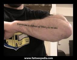 People who have these type of tattoos vary from teens that want to make a statement to hollywood stars that want their fans to remember something. Tattoo Song Country