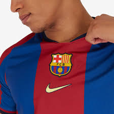 Camp nou has been fc barcelona's home since it was officially opened on 24 september 1957. Nike Fc Barcelona 1998 Ss Stadium Shirt Gym Blue Canary Mens Replica Shirts Pro Direct Soccer