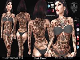 It's going to last a lifetime and. Second Life Marketplace Cbat Traditional V2 Fb Female Tattoo Appliers Huds Wearme