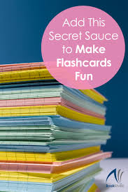 Load the cards in order of how you previously printed the words or the definitions won't match up. Add This Secret Sauce To Make Flashcards Fun Bookshark