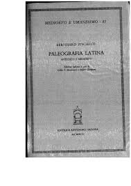 37 full pdfs related to this paper. Bischoff Paleografia Latina Studocu