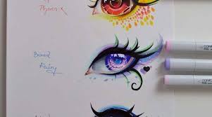Draw the pupil in the middle of the iris. How To Draw Eyes Anime Comics Pctr Up