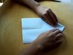 Crease a square piece of paper diagonally from each corner. How To Make A Paper Bird S Beak Youtube