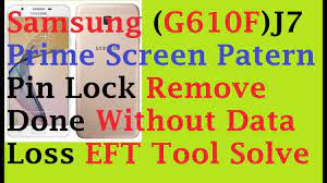 By default, the device locks automatically when the screen times out. Samsung G610f J7 Prime Without Data Loss Patern Pin Screen Lock Done By Eft Tool Youtube