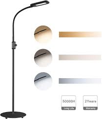 Aukey Led Stehlampe 3 Farbtemperaturen Dimmbare