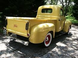 Image result for Chrome Yellow 1950 Ford Truck