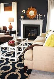 Large 8x11 black modern rugs for living room blue gray navy beige ivory area rug 8x10 clearance under 100 dining room size rugs clearance. Navy Blue Living Room Ideas Photos Houzz