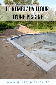 Le Remblai Autour D Une Piscine Guide Piscine Fr Piscine Amenagement Piscine Construire Une Piscine