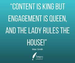 Content Is King But Engagement Is Queen And The Lady Rules The House Marismith Lady Rules Digital Marketing Strategy Digital Marketing
