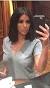 Kim Kardashian Sleek Ponytail