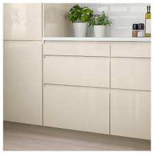 Voxtorp Drawer Front High Gloss Light Beige Ikea In 2020 Beige Kitchen High Gloss Kitchen German Kitchen Design