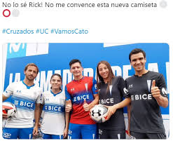 Mira la jugada y el marcador final del partido en scores24.live. Fotos La Nueva Camiseta De Universidad Catolica Fue Blanco De Los Memes Alairelibre Cl