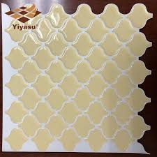 So, whether your kitchen needs a facelift or you're bringing your bathroom back to its former glory, you're sure to find just the tiles for the. Yellow Arabesque Moroccan Tile Self Adhesive Backsplash 3d Mosaic Tile Wall Sticker Vinyl Bathroom Kitchen Home Decor Diy Wall Stickers Aliexpress