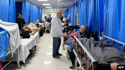 Ilustrasi krisis kesehatan dan bantuan medis di Gaza, Palestina.
