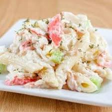 Place the salad greens on 2 plates for large portions and 3 plates for small portions. 27 Imitation Crab Salad Recipes Ideas Crab Salad Recipes Salad Recipes