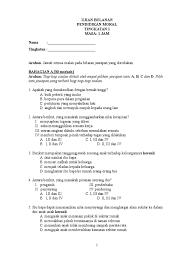 Soalan ujian pendidikan moral tingkatan 3 via umiwish.blogspot.com. Soalan Moral Tingkatan 1 Ujian 1