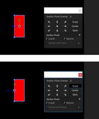 Activate those anchor point guides Anchor Point Gravity Aescripts Aeplugins Aescripts Com