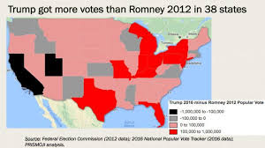 2016 Vs 2012 How Trump S Win And Clinton S Votes Stack Up To Romney And Obama