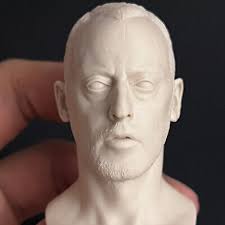 1:6 Leon Head Sculpt Carved For 12" Male Action Figure Body Toys