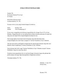 Contoh surat resign guru dari sekolah. Contoh Surat Pengunduran Diri Untuk Perusahaan Id Lif Co Id