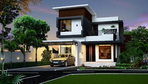 Spectacular Modern House Designed By Khd Amazing Architecture Online 2 Storey House Design Modern House Design House Architecture Design