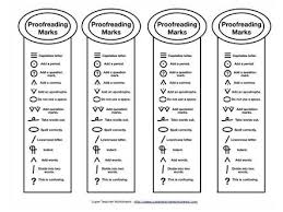 62 Exact Grammar Correction Symbols Chart