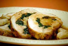 Ballottine Of Chicken With Spinach Filling Chicken Roulade Recipe Roulade Recipe Chicken Ballotine Recipe