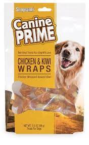 Chicken Kiwi Wraps 312ounce Click Image For More Details Dog Treats Canine Best Dog Food