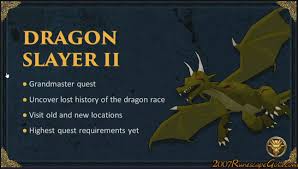 These osrs quests rewards are given in a certain skill xp after doing a quest; What Are The Osrs Dragon Slayer Ii Rewards
