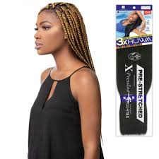Let me add that i love colors & im very big on texture. Sensationnel Xpression 3x Ruwa Pre Stretched Braid 24
