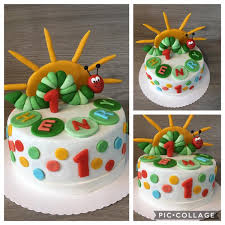 Er passt hervorragend zu jedem kindergeburtstag, dem frühlingsfest, der gartenparty oder dem sommerfest. Eine Torte Zu Die Kleine Raupe Sarahs Motivtorten Facebook