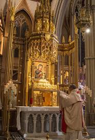Touching Our Lord Tabernacle St Michael S Cathedral Toronto Flickr Catholic Shrines Catholic Church Roman Catholic Church