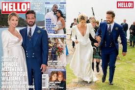 Spencer matthews and vogue williams announced their engagement in february 2018credit: Spencer Matthews And Vogue Williams Marry In Intimate Wedding See Photos Hello