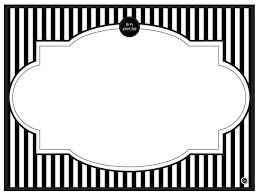 The most common black and white placemats material is cotton. Modern Menu Placemats