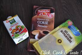 Bavarois Chocolat Noix De Coco Click Cook And Taste En 2020 Noix De Coco Bavarois Chocolat Gateaux Et Desserts