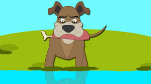 To determine if they are playing or fighting, observe their body language closely. Aesop S Fables The Dog And His Reflection Hooplakidz Youtube