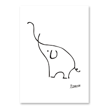 Picasso abstrahierte die form des tieres mit jedem zustand ein wenig stärker, bis er bei einer form angelangte, die die essenz und das wesen des stiers verkörpert. Minimalistischen Pablo Picasso Abstrakte Fisch Dinosaurier Giraffe Leinwand Kunst Malerei Poster Tiere Wand Kunst Wohnkultur Keine Rahmen Pablo Picasso Art Paintingcanvas Art Painting Aliexpress