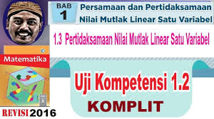 We did not find results for: Uji Kompetensi 1 1 Matematika Kelas 10 Bse K13 Rev 2016 Nilai Mutlak Youtube