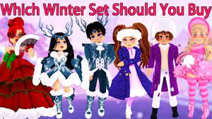 Which Winter Set Should You Buy Royale High Wave 1 Winter Update - YouTube