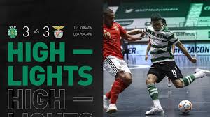 Campeonato portugês ao vivo é no multicanais tv online grátis. Futsal Resumo Sporting Cp X Sl Benfica Youtube