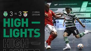 90 the referee's whistle decrees the end of this period. Futsal Resumo Sporting Cp X Sl Benfica Youtube