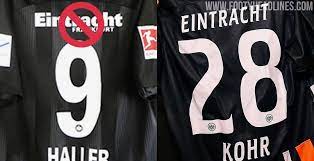 Evolution of the eintracht frankfurt shirt. Eintracht Frankfurt Ditches Infamous Classic Branding For 2019 20 Kits Footy Headlines