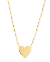 Intertwine your heart with that of someone you love with our 18k gold plated personalized heart necklace that features a heart with a name engraved on it neatly. Gold Plated Heart Necklace Neiman Marcus