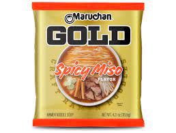 Package comes with 2 pairs of chopsticks and gift box containing both gold and silver topped chopsticks. Maruchan Spicy Miso Flavor Gold